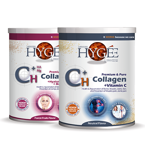 HYGEE CH+ Collagen- All-in-One Beauty Combination (1 can each)